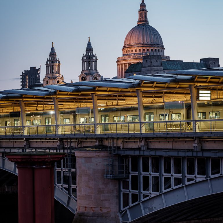 St Pauls on BlackFriars Bridge - London