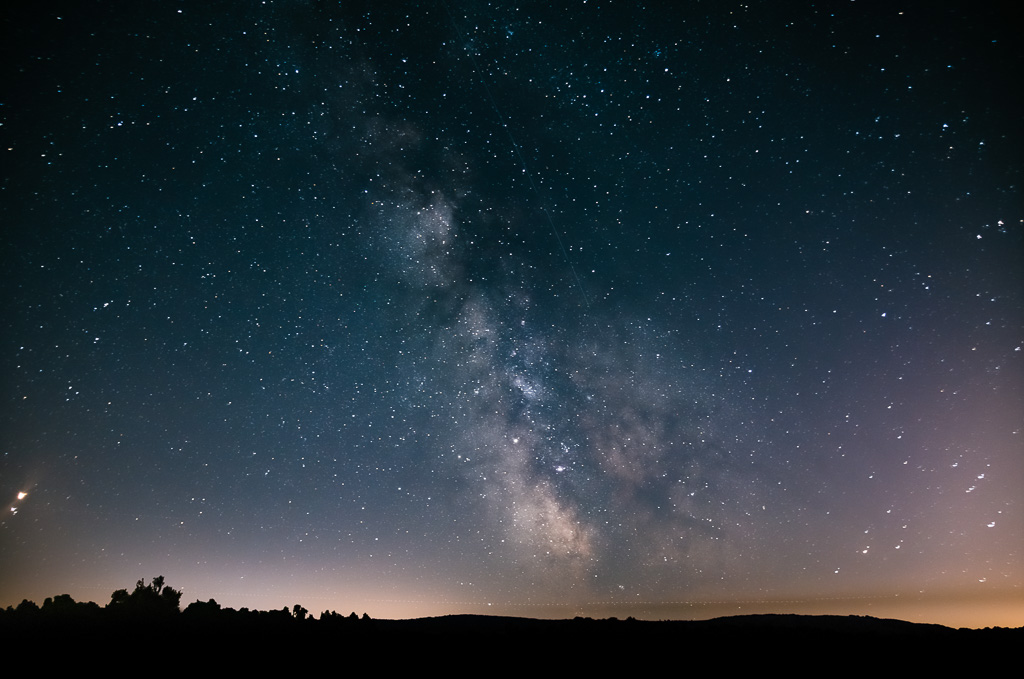 Stacked Milky Way