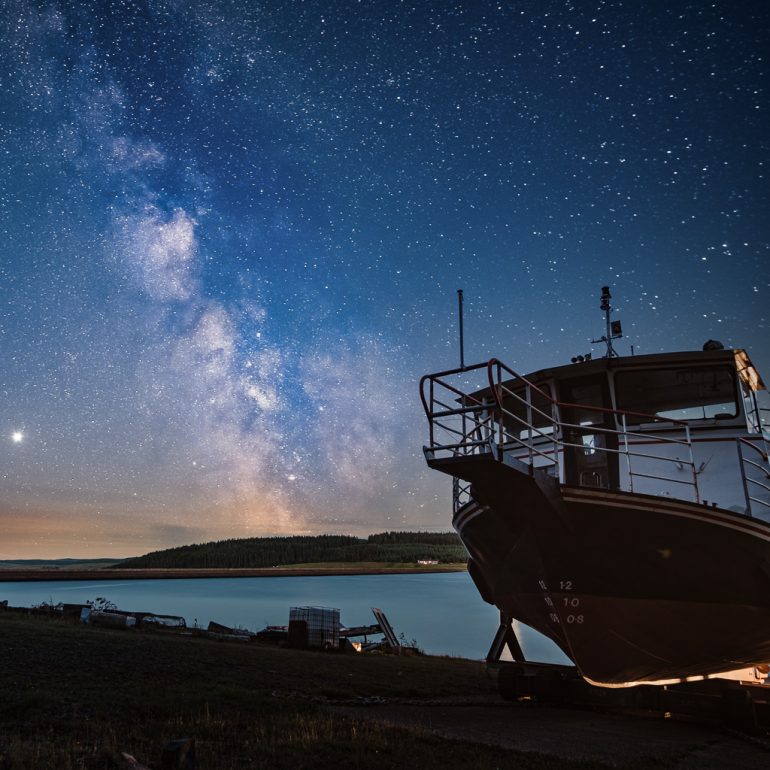 Milky Way Over Kielder Water